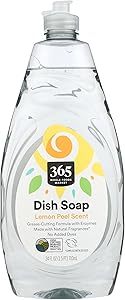 365 by Whole Foods Market, Floral Lemon Peel Dish Soap, 24 Fl Oz