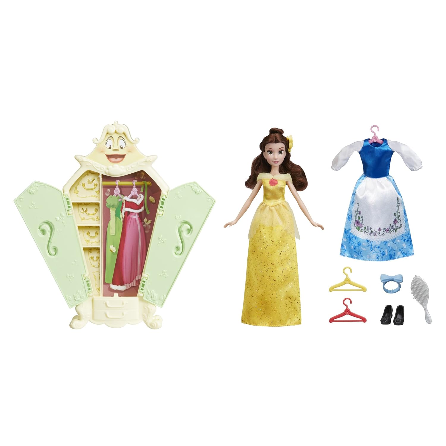 Buy Disney Princess Belle With Wardrobe Fashion Doll Online At Low