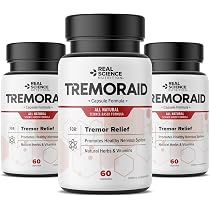 Amazon.com: Tremoraid Essential Tremor Relief Supplements (60 Caps ...