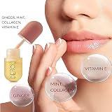 KAIYOCA Lip Plumper Set Day & Night Fuller Hydrating Reduce Lines 2pcs view 5