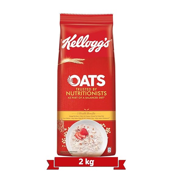 Kelloggs Oats Trusted by Nutritionists Pouch, 2000 g