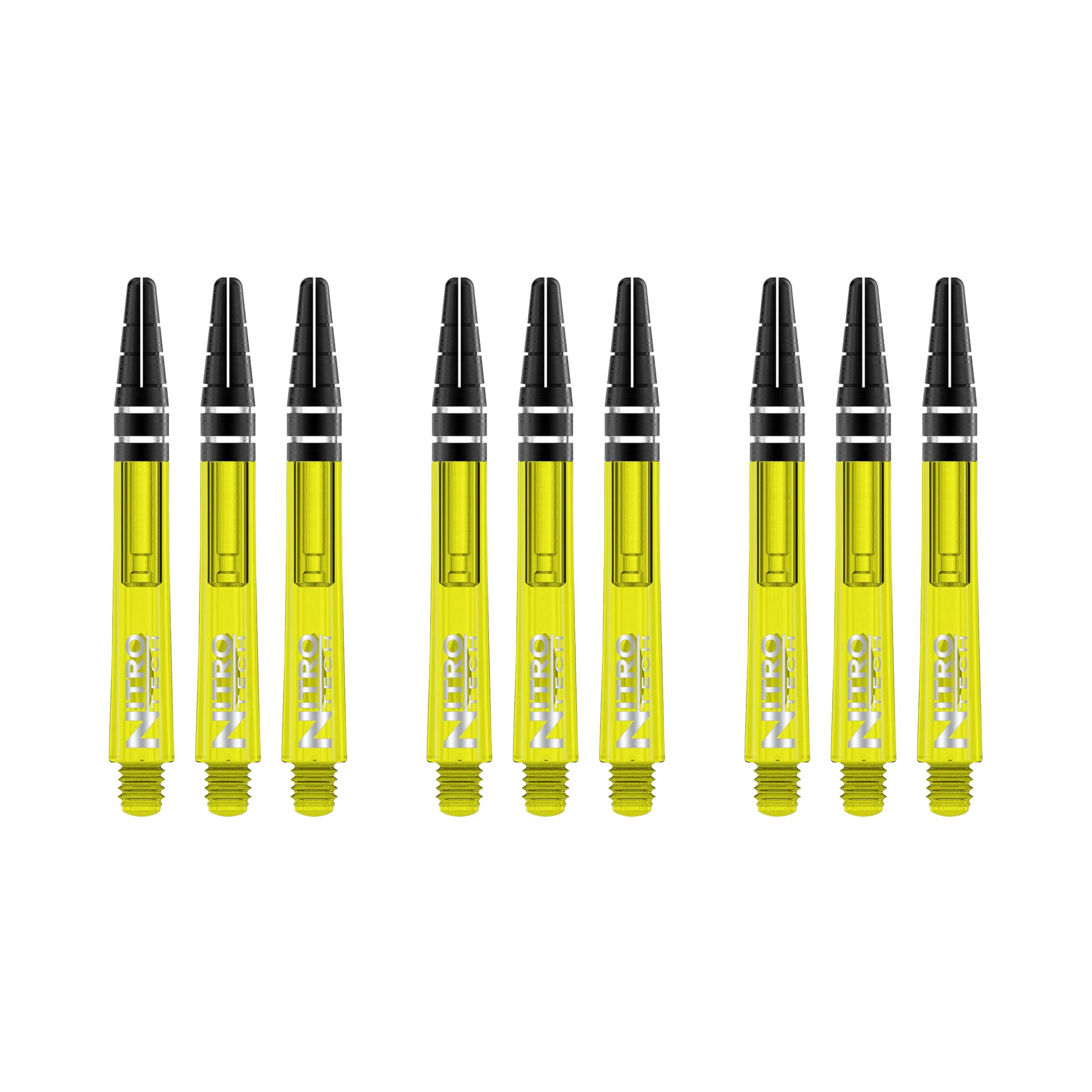 RED DRAGON Nitrotech Medium Stems - Yellow - 3 sets per pack (9 Stems in total)