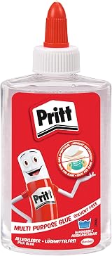 Unibond Pritt PVA 145ml Multi Glue - Safe, Washable, Craft Adhesive view 1