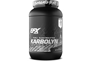 EFX Sports Karbolyn Hydrate | Carbohydrate Powder + Electrolytes | Sugar Free Sports Drink Mix | Fuel & Hydration | Stimulant Free | 66 Servings (Neutral)