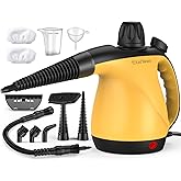 Multi-Surface Portable Steam Cleaner with 11Pcs Accessories, Chemical-Free Pressurized Steamer for Cleaning, Hand Held Steamer for Car, Furniture, Floor, Tile Grout and Home Use