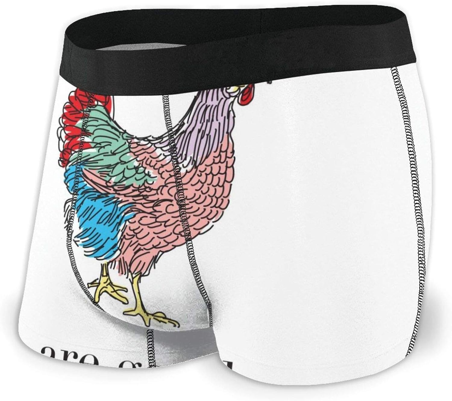 Chickens Good for Soul Men's Boxer Briefs Regular Soft Breathable