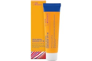 Good Molecules Sheer Mineral Sunscreen SPF 30 Minimal Whitecast Zinc Oxide Sunscreen with Hyaluronic Acid, Reef-Safe, UVA/UVB