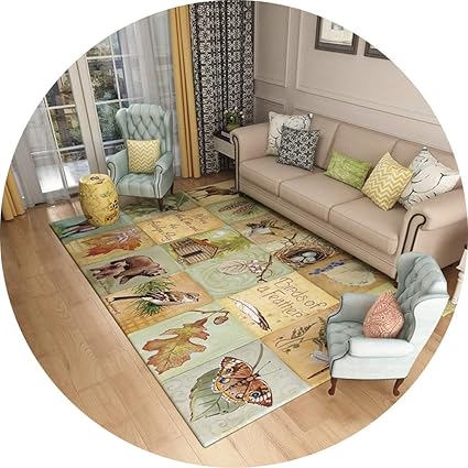 Xhx Soggiorno Tappetino Decorazione Tappeti Tappeto Vintage