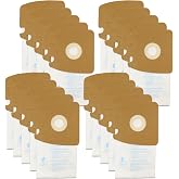 20 Pack Replacement Filtration MM Paper Vacuum Cleaner Bags Compatible with Eureka &amp; Sanitaire Style MM 3670 3680 60295, 60295A, 60295B 60295C, 60296 &amp; 60297A. Replaces Part# 60295C