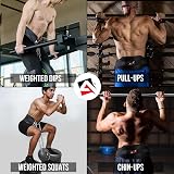 AQF Dipping Belt Weight Lifting Chain Neoprene Backed 36" Chain view 7