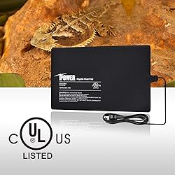 iPower 8 by 12-Inch 16 Watt Reptile Heat Pad Under