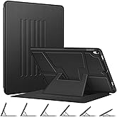Fintie Magnetic Stand Case for iPad Air 3rd Generation/iPad Pro 10.5" 2017 | Built-in Magnetic Kickstand, Multiple Viewing Angles, Corner Protection, Soft TPU Back Cover, Pencil Holder, Black