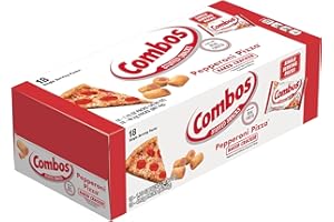 Combos Pepperoni Pizza Cracker, 18 Count (COOKIE&CRACKER - SNACK SIZE)