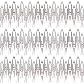 WELANE Christmas Tree Light Bulbs, 100 Pcs Clear Mini Christmas Tree Replacement Incandescent Bulbs for Indoor or Outdoor (2.