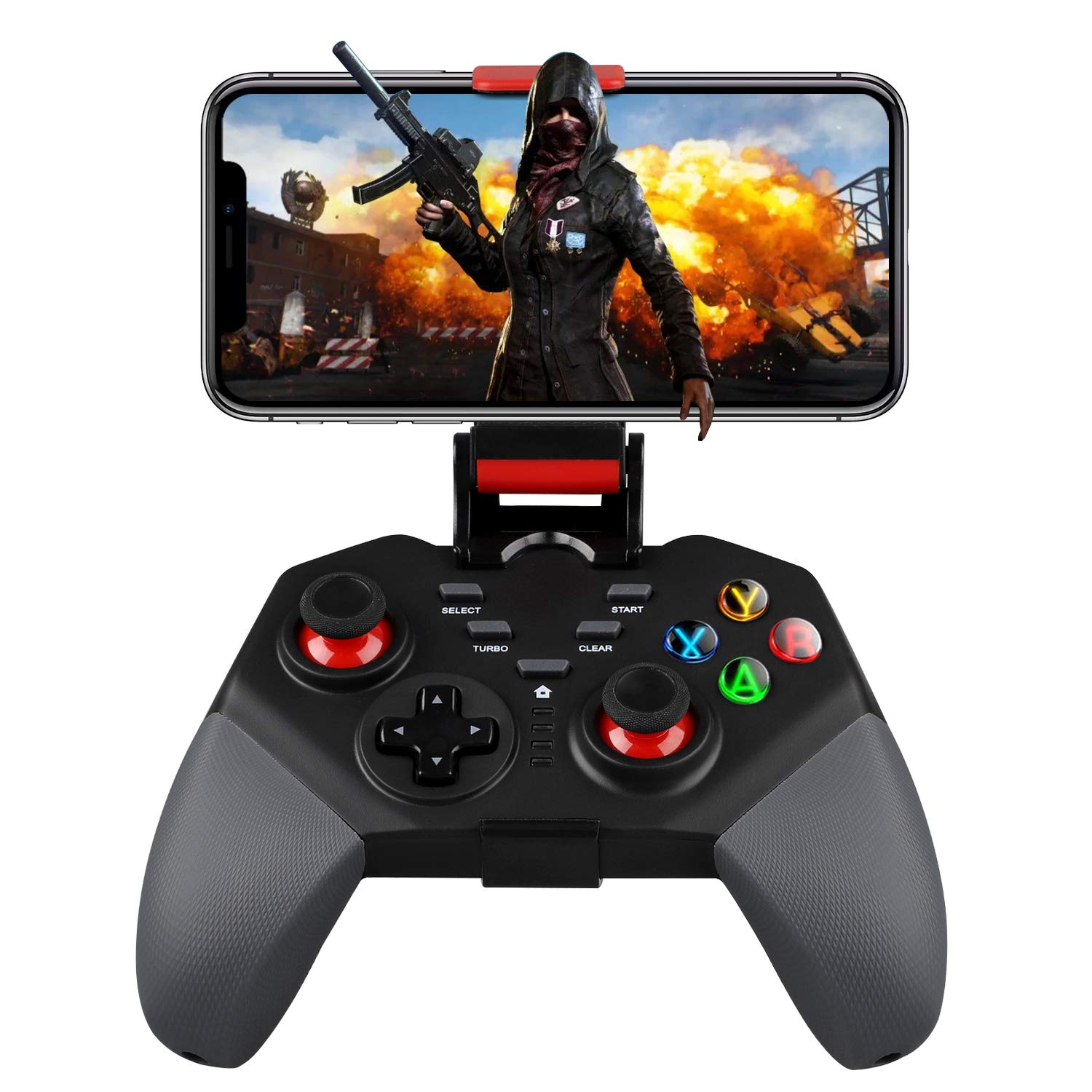 EEEKit Mobile Game Controller, Wireless Gaming Controller Wireless 4.0  Gamepad Compatible with iOS Android iPhone iPad Samsung Galaxy - 
