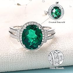 AGRULE Big Statement Cocktail Ring for Men Women
