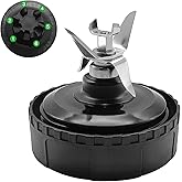 for Ninja Blender Blade Replacement Parts, 6 Fins Extractor Blade Compatible with Ninja Professional Countertop Blender BL660