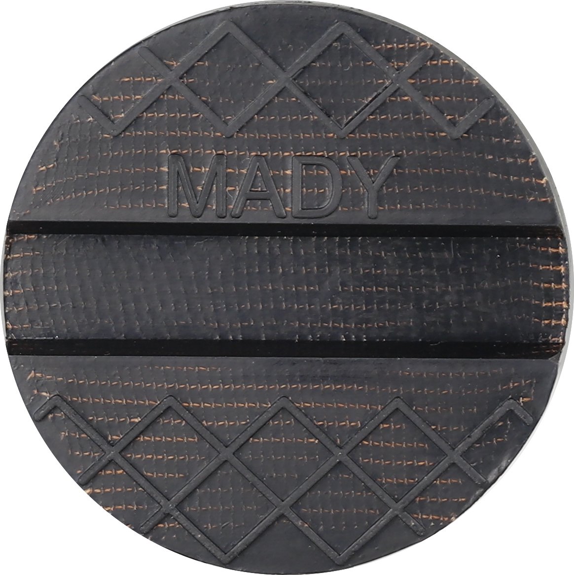 Wagenheber Gummiauflage von MADY - Verbesserte Bruchsichere Auflage für Rangierwagenheber - Kompatibel mit allen gängigen Rangier-Wagenhebern, Hebebühnen & Fahrzeugrahmen - Gummi Auflage-Wagenheber für PKW und SUV (mit Aufnahme)