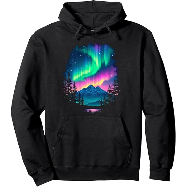 Amazon.com: Aurora Borealis - Northern Lights - Aurora Pullover