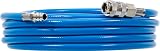BGS 3250 Air Hose 10m PVC Fabric 6mm ID 1/4" Connector 20 Bar Max Pressure view 3