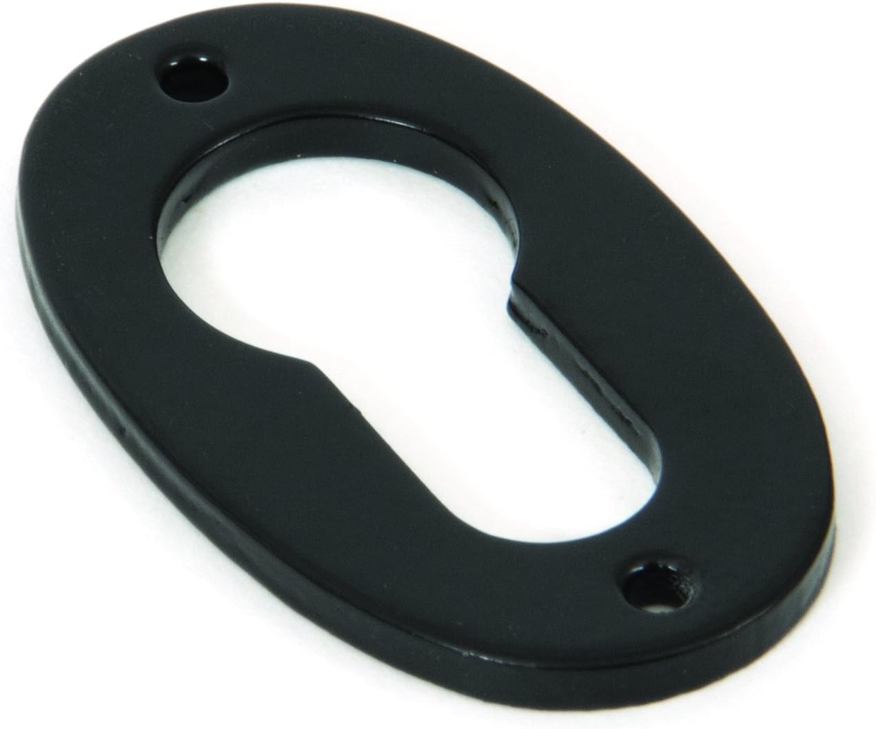 From the Anvil 33830 Oval Euro Escutcheon - Black