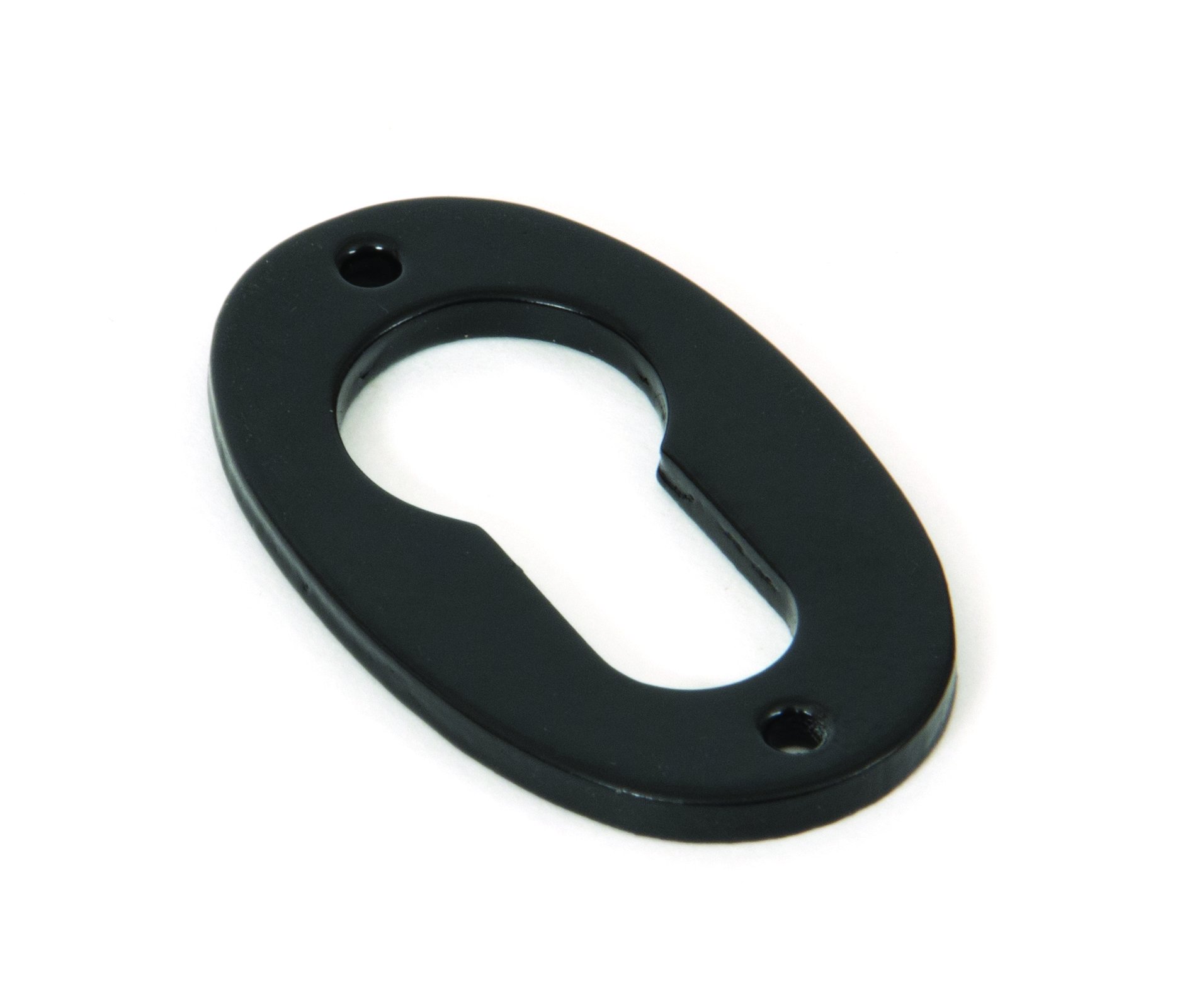 From the Anvil 33830 Oval Euro Escutcheon - Black