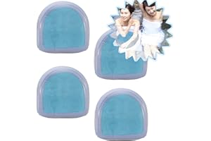 PIHJFEWA SPA Spa Massage Pad - 4pcs Inflatable Bathtub Massage Pad Cushion, Waterproof Booster Seat Pillow with Mesh Cover Back Massage Cushion Bath Seat for Spa(Blue)