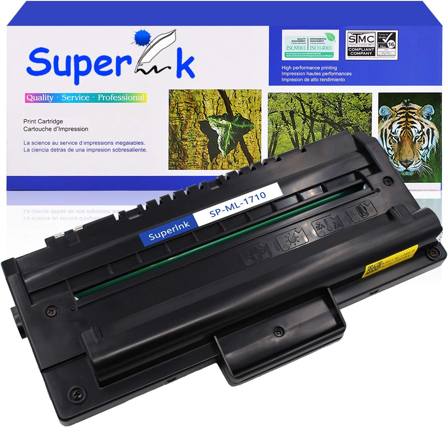 SuperInk Compatible Toner Cartridge Replacement for Samsung ML-1710 ML1710 ML-1710D3 ML-1500 ML-1510 ML-1510B ML-1710 ML-1710B ML-1710D ML-1710P ML-1740 ML-1750 ML-1755 (Black, 1-Pack)
