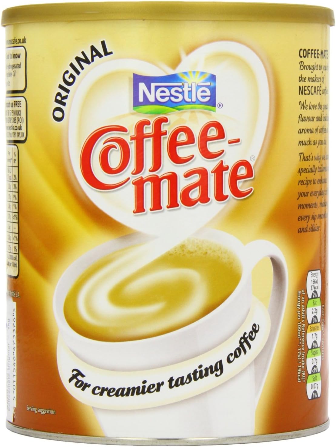 2 X Nestle CoffeeMate Original, 1kg Amazon.co.uk Grocery