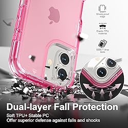 Follaroma for iPhone 16 Case, Heavy Duty Shockproof