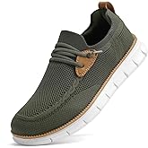 Men's Walking Boat Shoes Slip On Casual Loafers Non Slip Comfortable Lightweight Work Driving Shoes