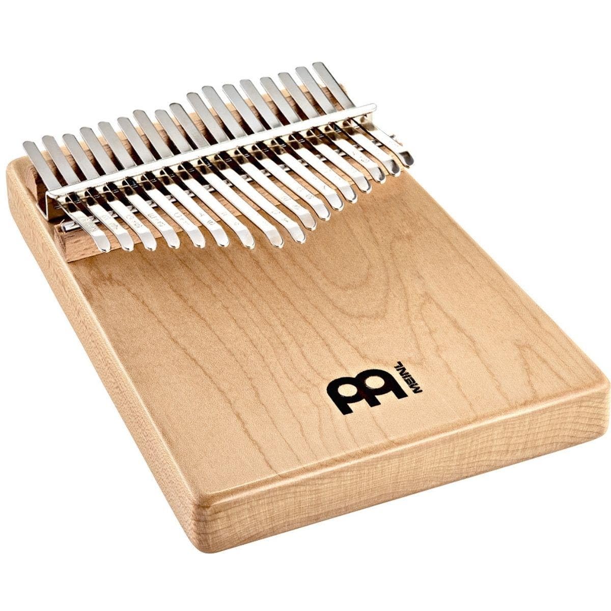 Sonic Energy Solid Body Kalimba – 17 notes in C Major – For Meditation, Yoga, Percussion – Maple Wood – Including Accessories (KL1704S)