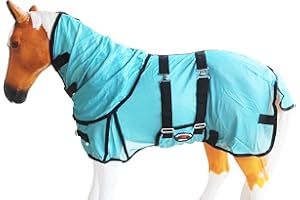 CHALLENGER Miniature Weanling Donkey Pony Horse Foal Fly Summer Sheet Neck Blanket 51811B