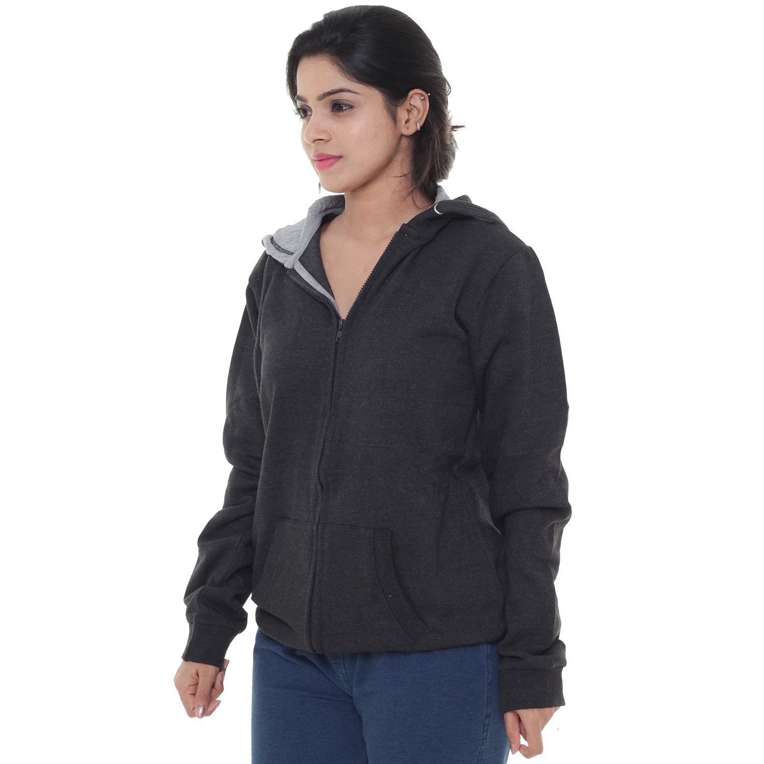 easy 2 wear &reg; womens jackets grey (size xs to 4xl)