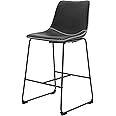 npd furniture and more Vesta KD PU Counter Stool, (Set of 2)