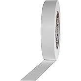 ProTapes Artist Tape Flatback Printable Paper Board or Console Tape, 60 yds Length x 1" Width, White (Pack of 1)