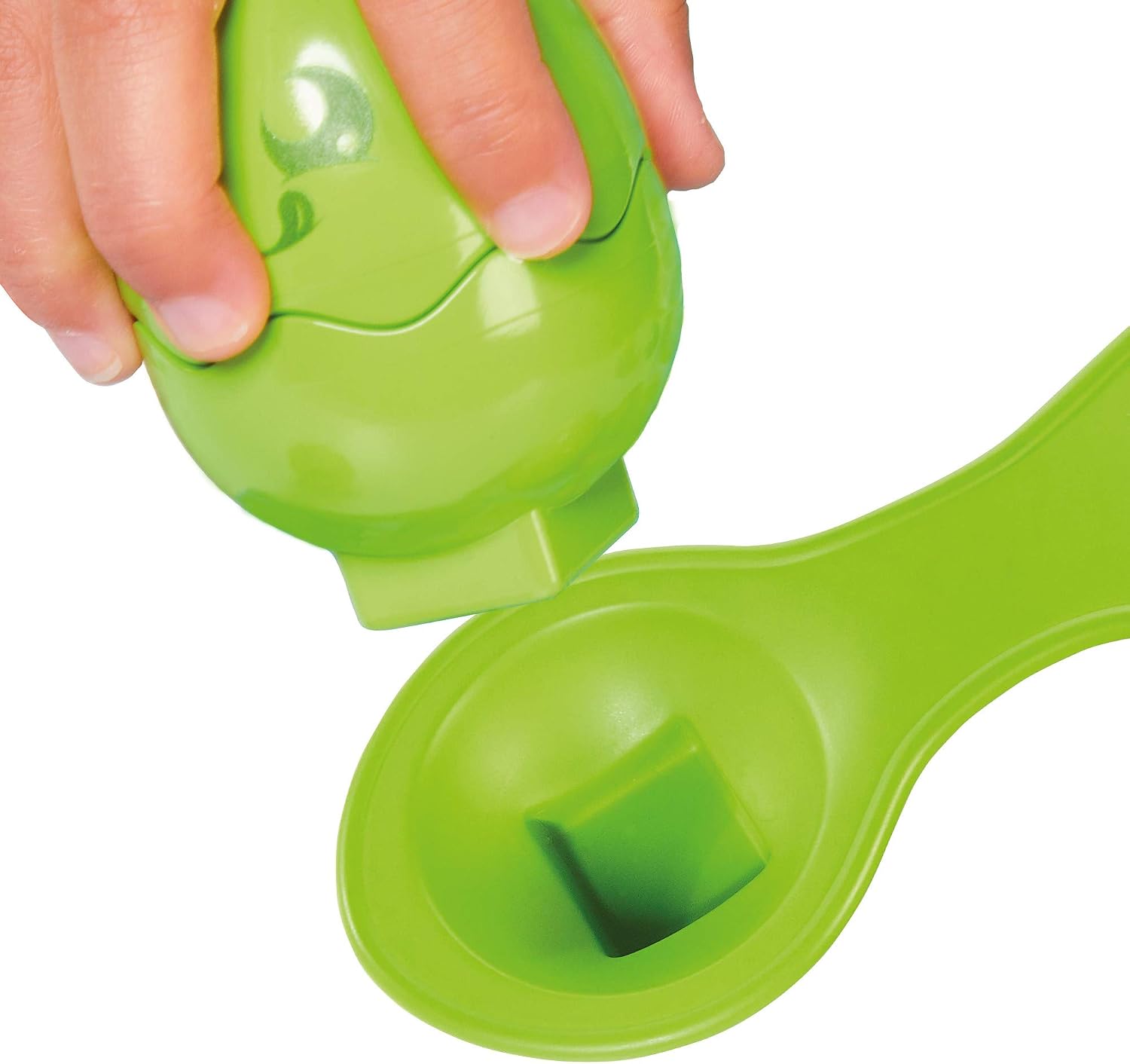 Toomies TOMY Hide and Squeak Egg and Spoon Set Baby Toy, Educational Shape Sorter with Colours and Sound - Image 4