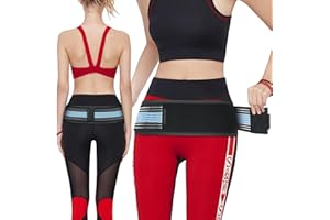 MAYLINK Si Belt Sciatica Pain Relief-Si Joint Belt for Women and Man,Sacroiliac Belt,Back Brace for Lower Back Pain Relief,Hip Support Brace,Hip Pain Relief,Lumbar,Sacral Nerve(Blue,Regular Hip Size32-47inch)