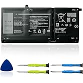 OUWEE JK6Y6 Laptop Battery Compatible with Dell Latitude 3410 3510 Vostro 5300 5401 5501 Inspiron 5300 5401 5408 5501 5508 5400 7405 7300 7500 2-in-1 Silver Series H5CKD 0C5KG6 0CF5RH 11.25V 40Wh