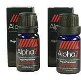 Alpha 7 Unscented Pheromone Cologne for Men (Pack of 2)