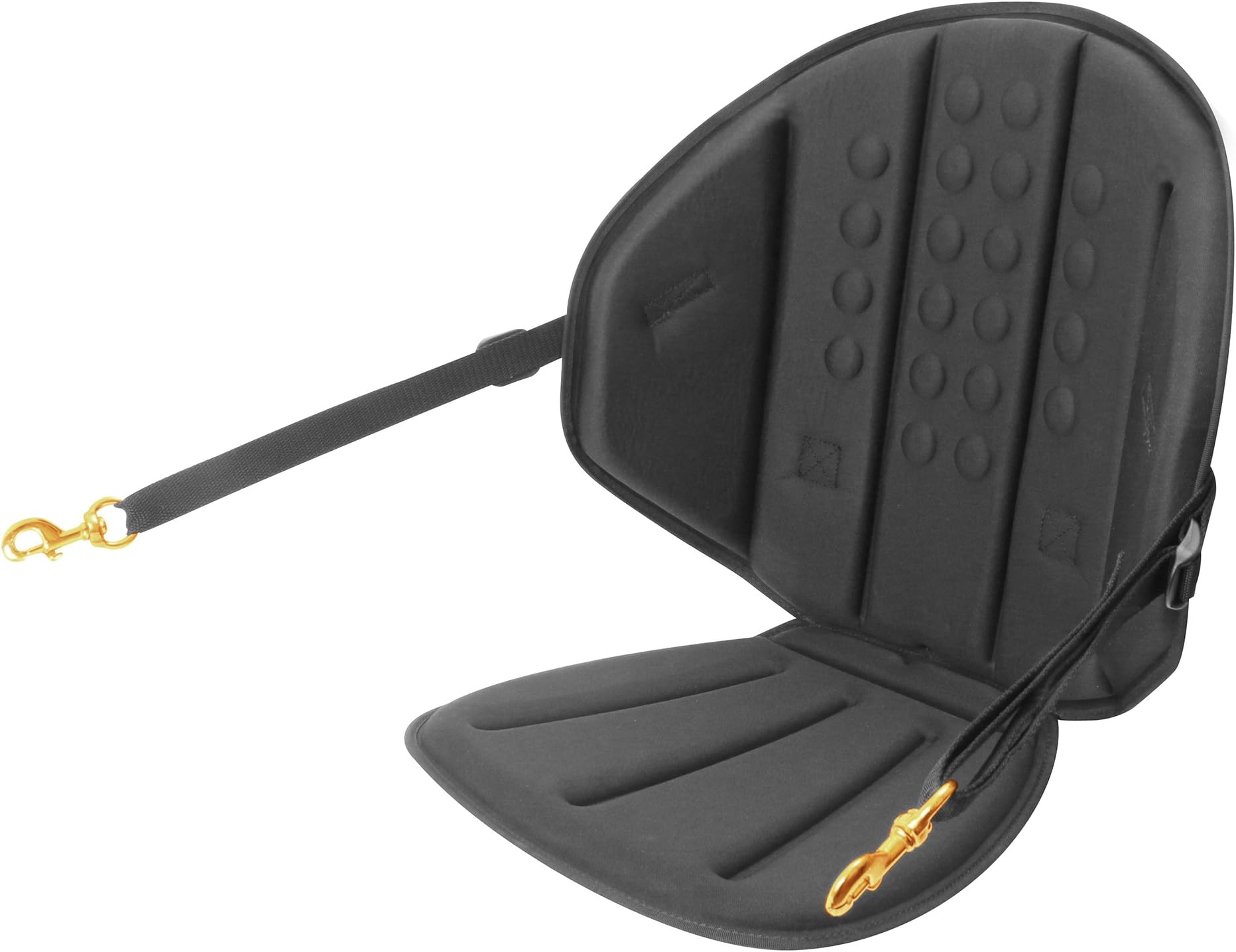 Tall Back Classic Molded Foam Kayak Seat with Zipper Pack, Sit On Top Kayak Seat, Kayak Seat, Kayak Seat Back Support, Comfortable Kayak Seat, Made in The USA