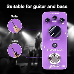 AITONE Wah Pedal Dynamic Auto Wah Guitar Effect