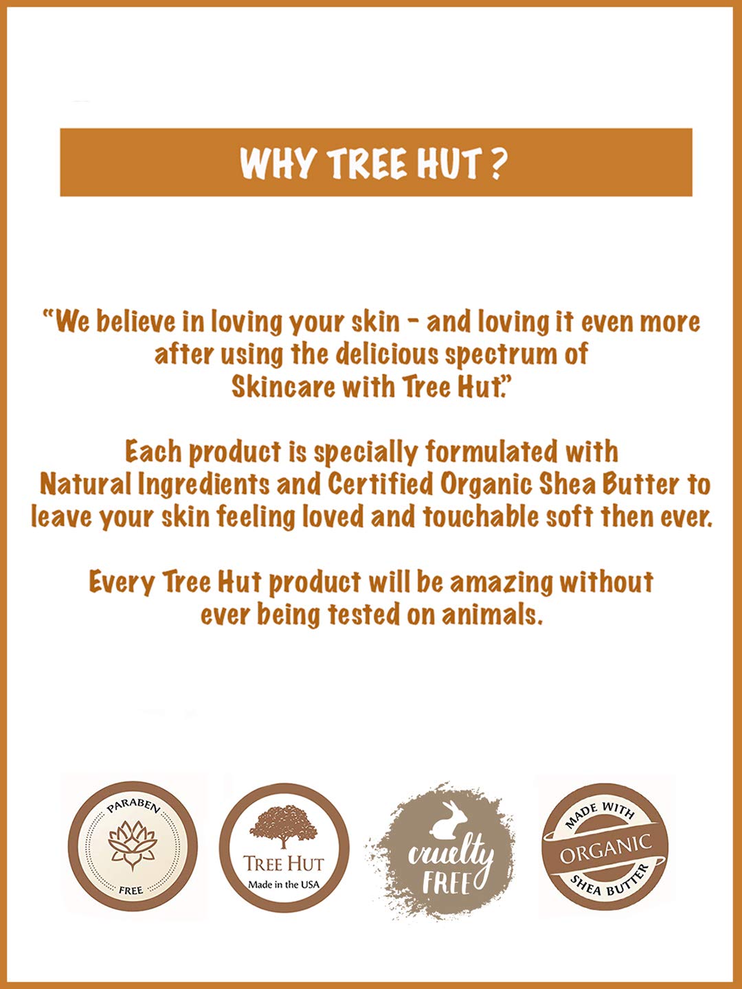 Tree Hut Shea Sugar Scrub Moroccan Rose ~ 18 oz: Health & Personal Care