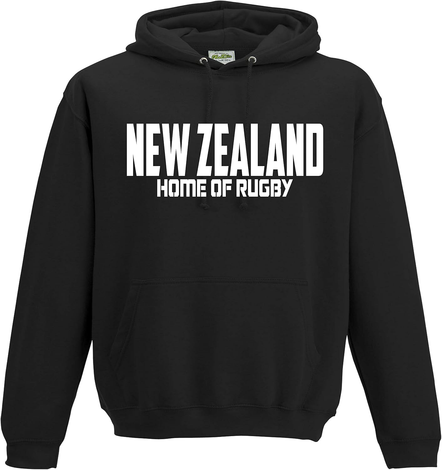 New Zealand Home of Rugby Premium Mens Hoodie Amazon.co.uk Clothing
