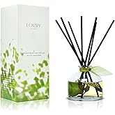 LOVSPA Eucalyptus Reed Diffuser Set for Home, Revive Fresh Eucalyptus, Sage, Citrus & Mint Scent Diffuser with Sticks for Bathroom Shelf Decor Accessories, Top Aromatherapy Gift for Women