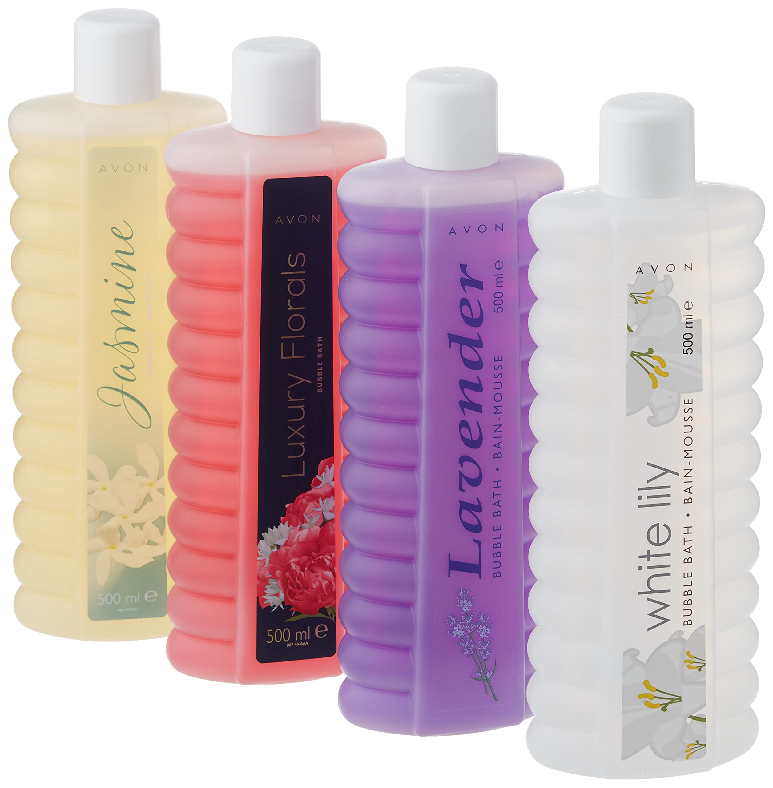 4 x Avon Bubble Bath 500ml Various SCENTS