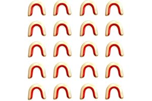 20Pack Bow String Nocking Points Bowstring Nock Point Accessories, Brass Nocks for Recurve and Compound Bow