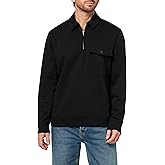 Vince Mens French Terry L/S Zip Polo