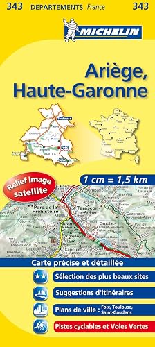 Download Carte DEPARTEMENTS Ariege, Haute-Garonne PDF