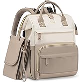 LOVEVOOK Diaper Bag Backpack, Baby Bag with Changing Station, Large Diaper Backpack for Moms Dads, Waterproof Leather Accents Baby Boy and Girl Bag for Travel Baby Essentials